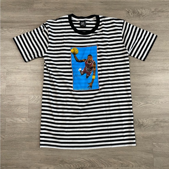 Robotic Minds Concepts Michael Jordan Stripe T-Shirt Medium - Picture 2 of 7
